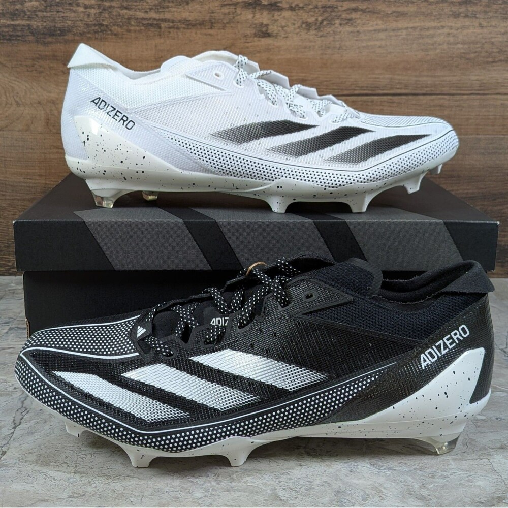 Adidas Adizero Electric Snack Attack Men's 11.5 Oreo Football Cleats IE4401